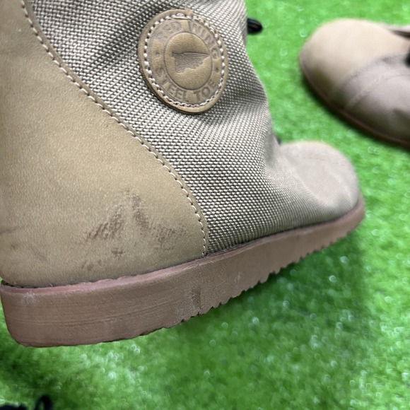Red Wing Steel Toe Boots Women\'s‎ Size 8.5 B Canvas Chukka Work Boots main image 11